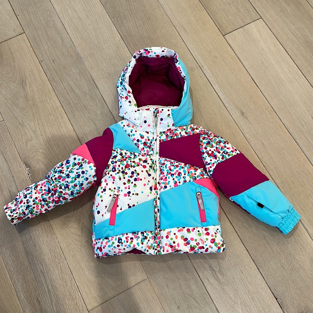 Girls Spyder Ski Coat Size 3